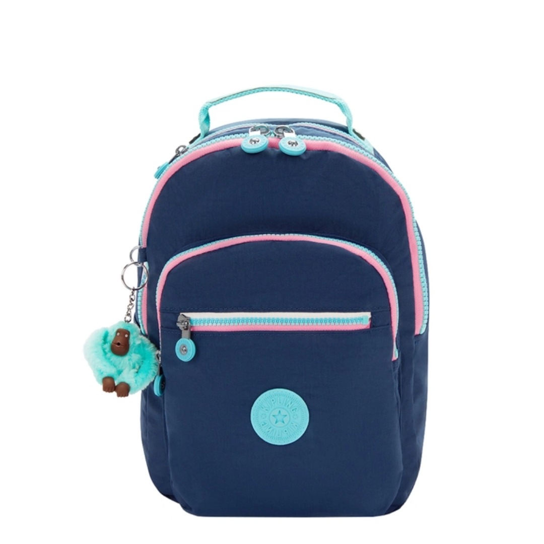Kipling Seoul Lap Backpack Small | Navy