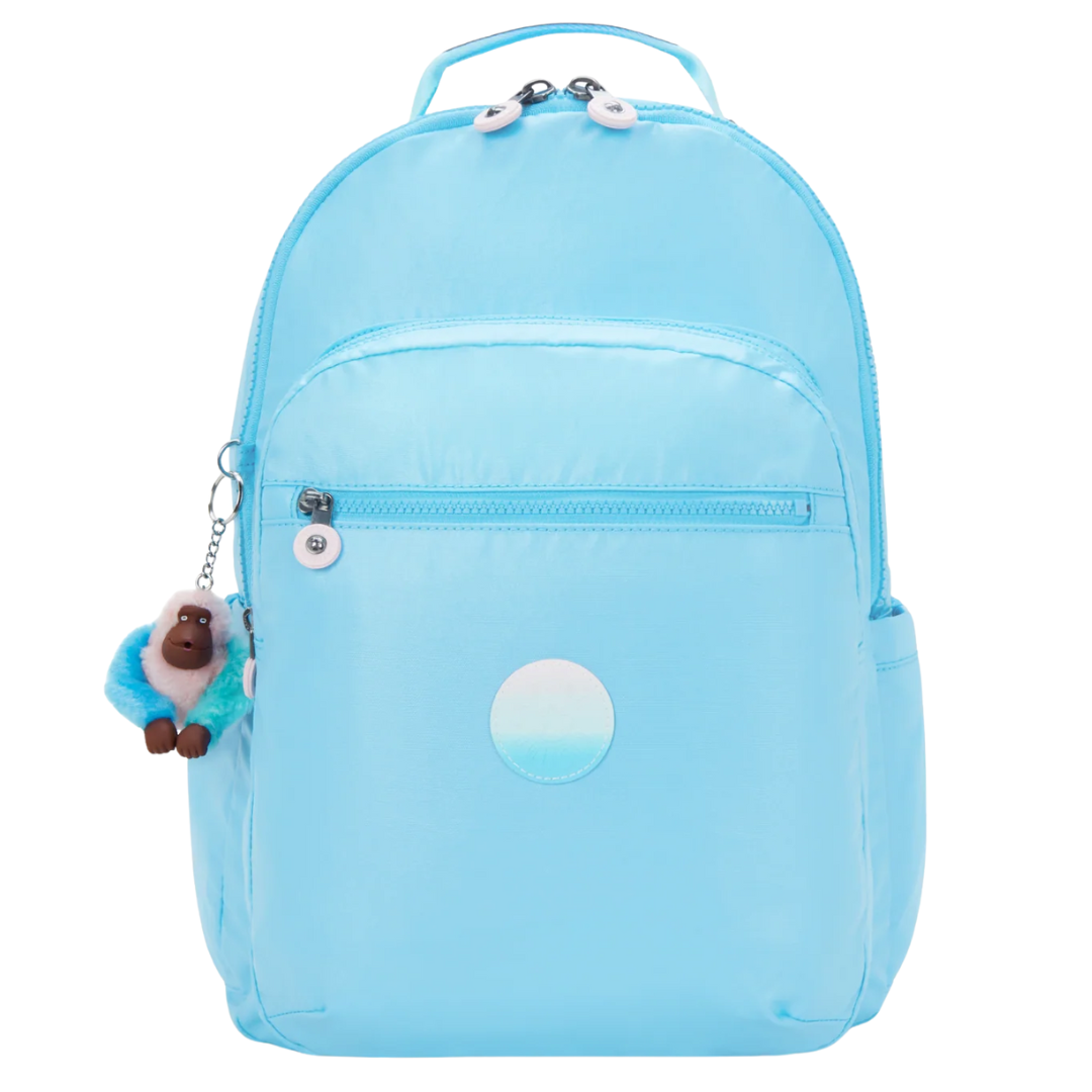 Kipling Seoul Lap Backpack | Sea Blue