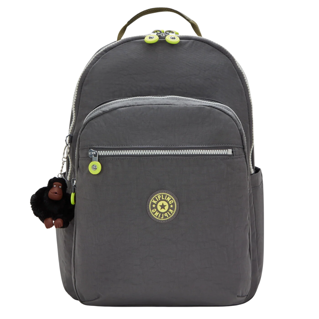 Kipling Seoul Lap Backpack | Back To Grey