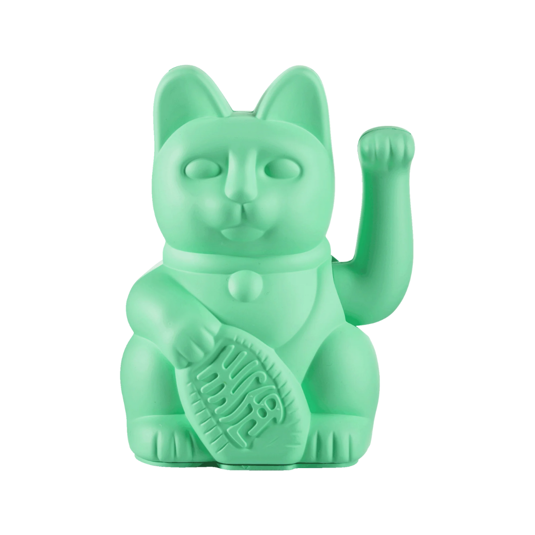 Lucky Cat | Mint Green