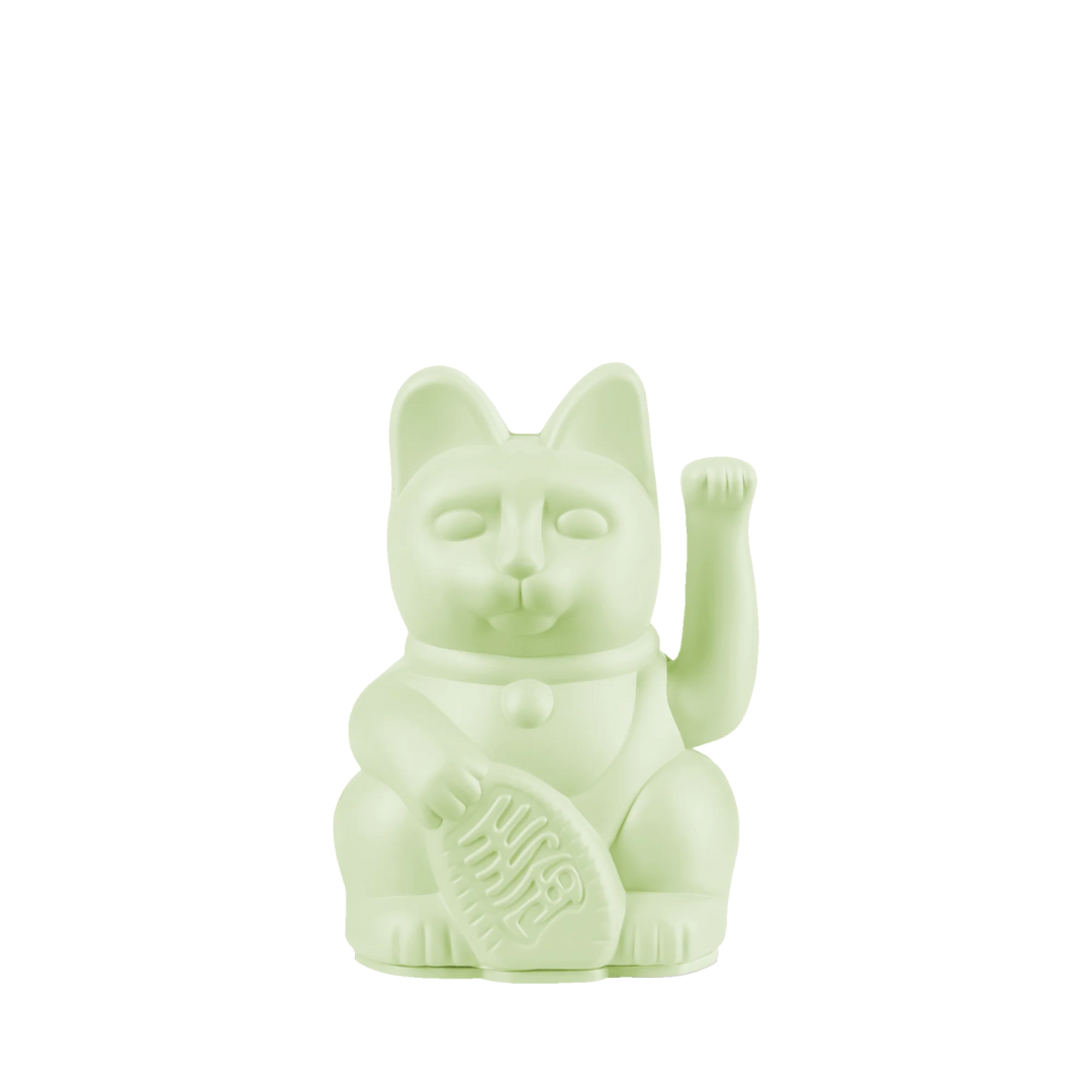 Mini Lucky Cat | Light Green