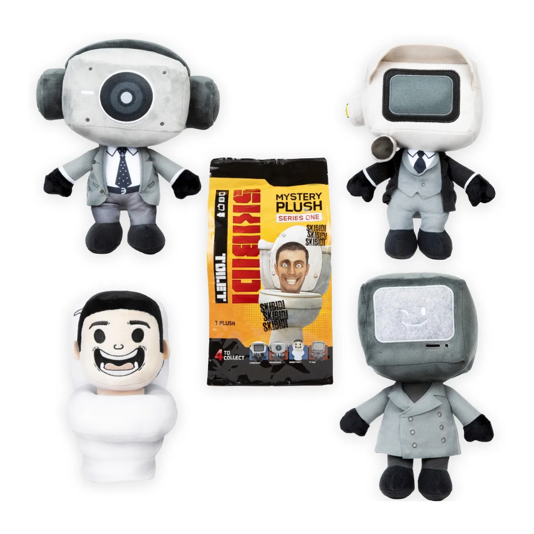 Skibidi Toilet Mystery Plush