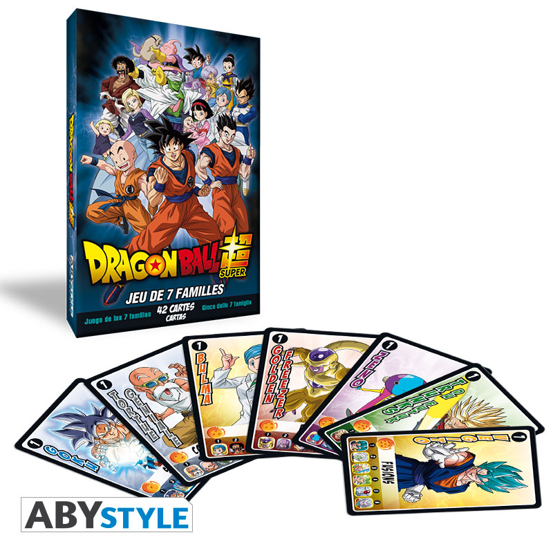 Jeu - 7 familles Dragon Ball Super