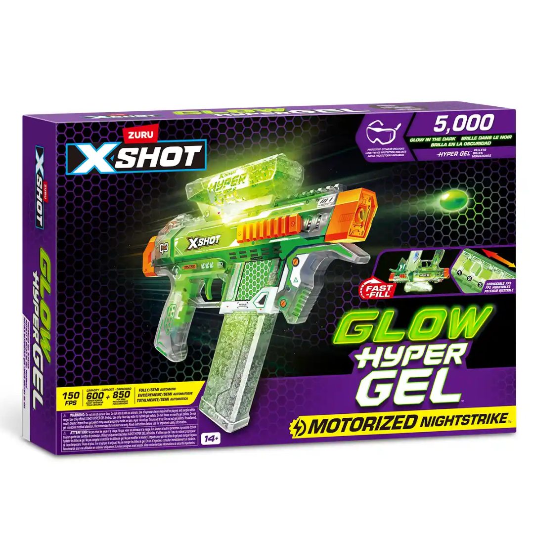 X-SHOT Hyper Gel Glow In The Dark