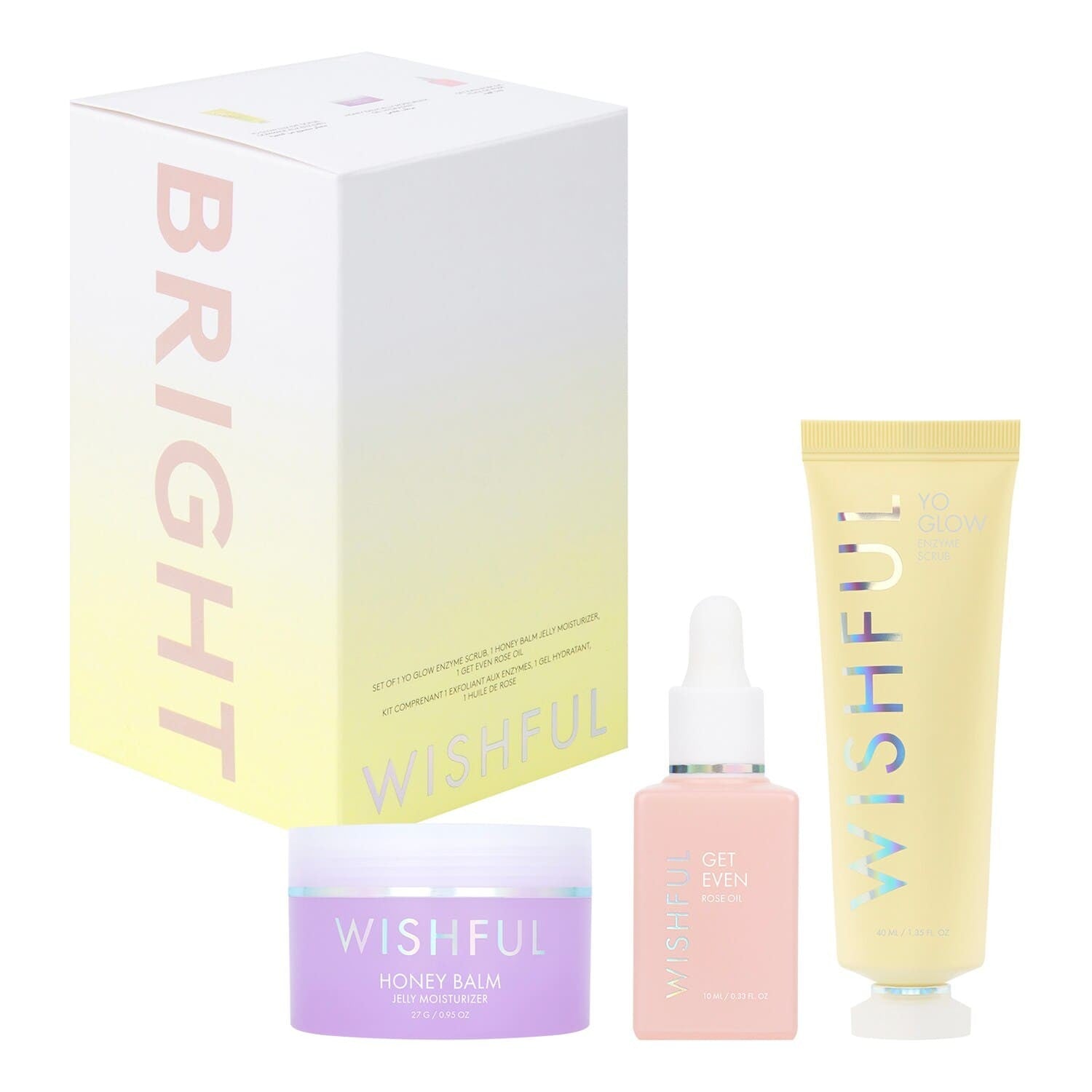 Wishful Trio Set Of 1 Yo Glow Enzyme Scrub