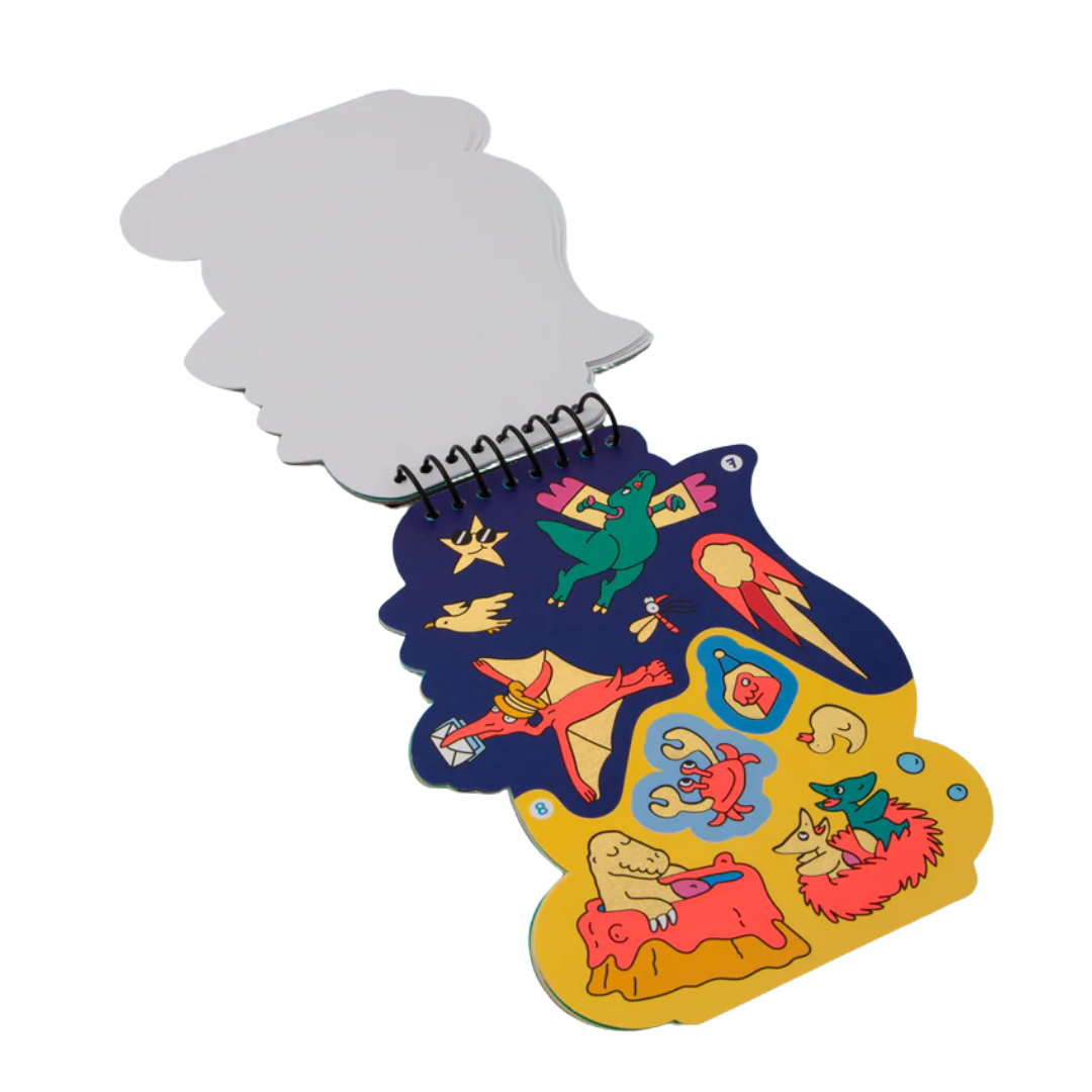 OMY Sticker Activity Book | Dino