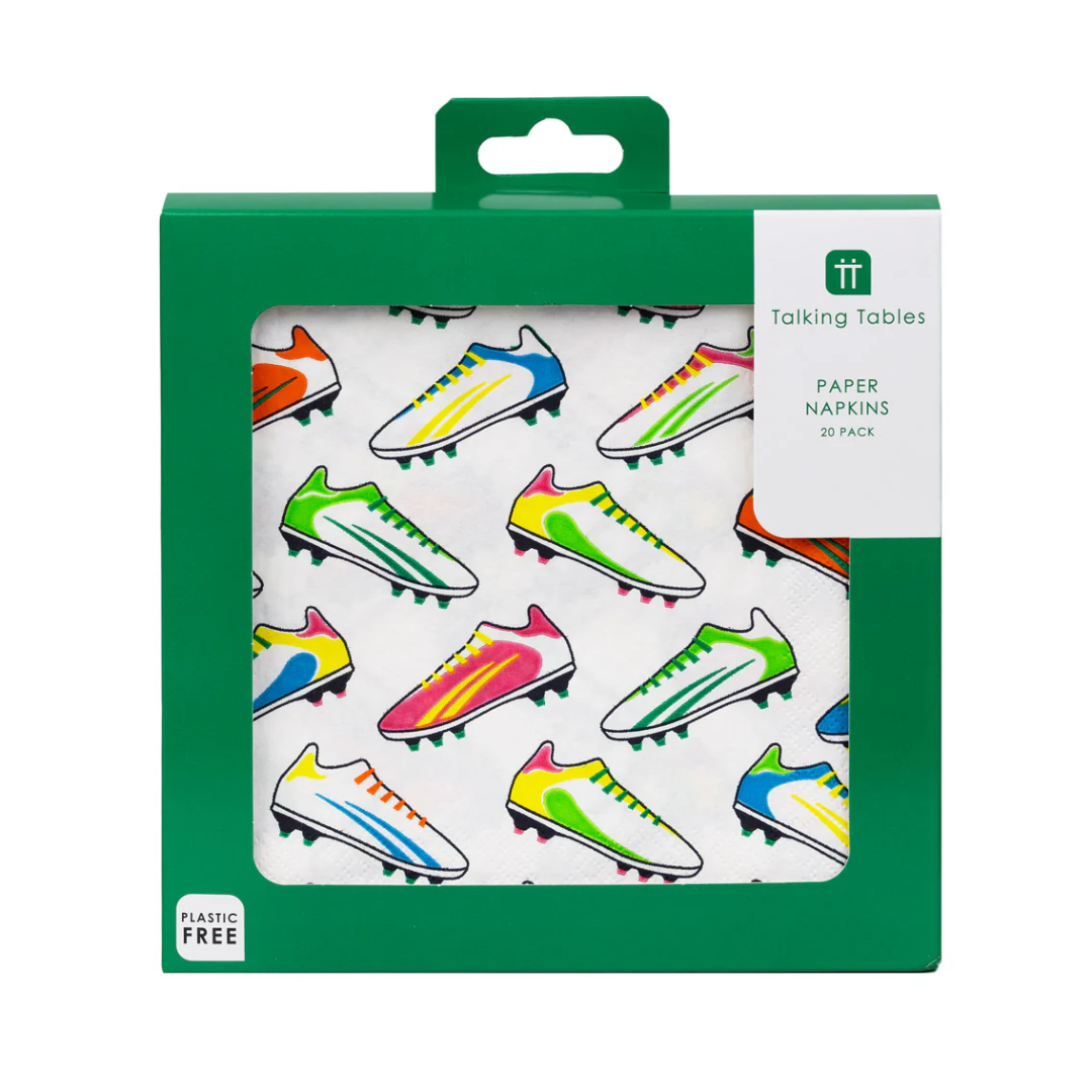 Football Napkins 20 Pack