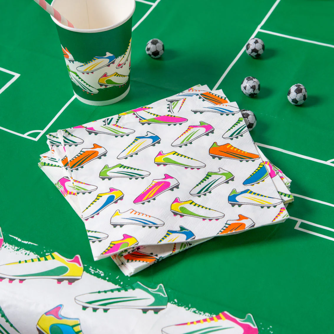 Football Napkins 20 Pack
