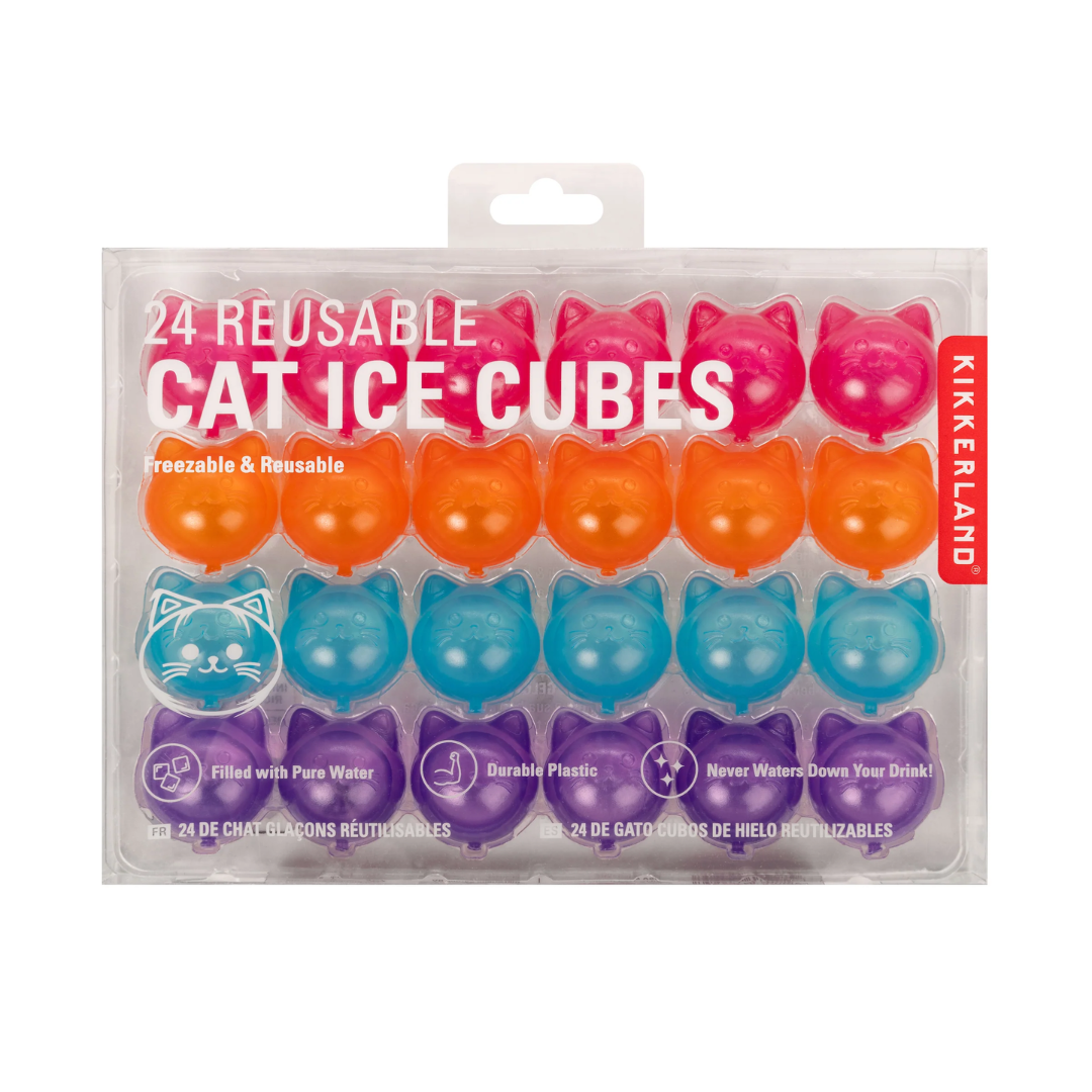 Reusable Cat Ice Cubes