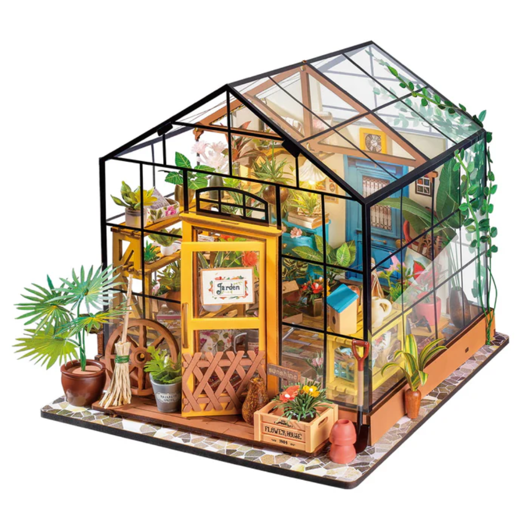 Wooden 3D Puzzle | Cathy's Flower House