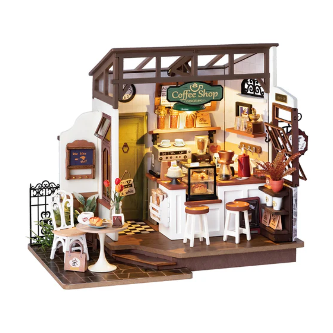 Wooden 3D Puzzle | Slow Life Cafe