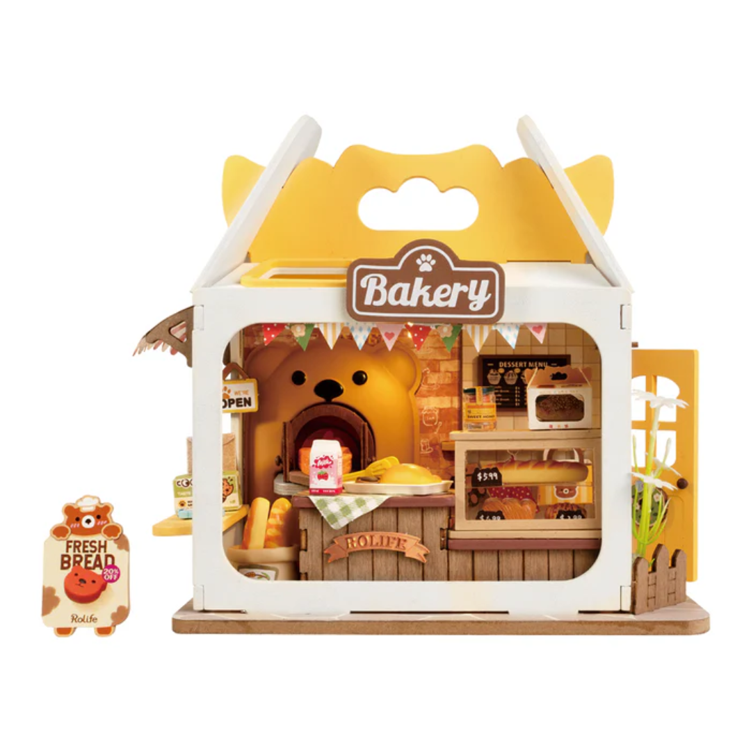 Wooden 3D Puzzle | Teddy's Breadbox