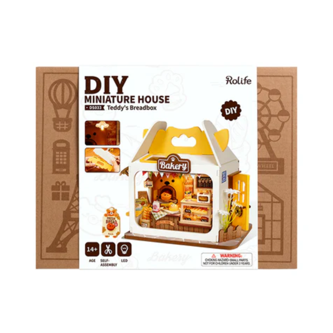 Wooden 3D Puzzle | Teddy's Breadbox