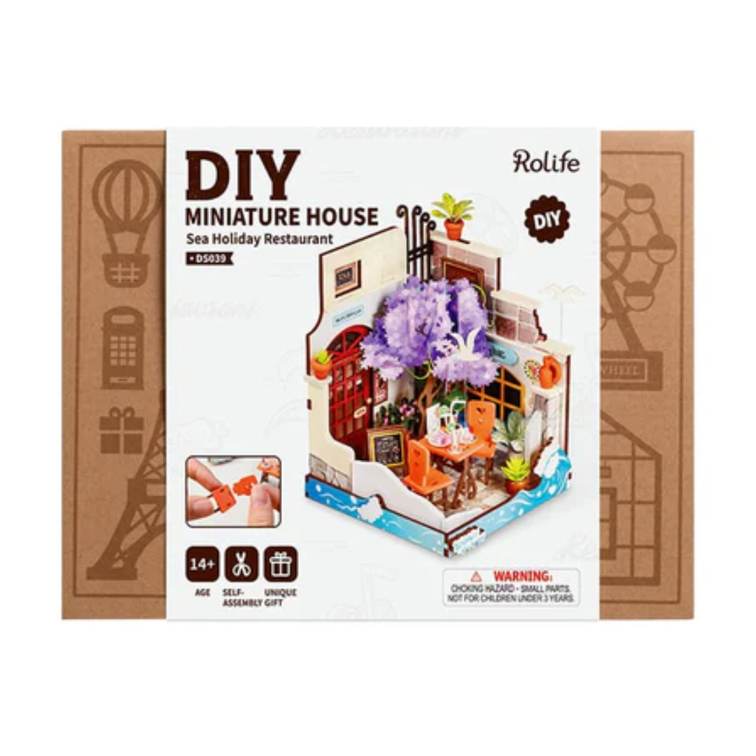Wooden 3D Puzzle | Sea Holiday Restaurant
