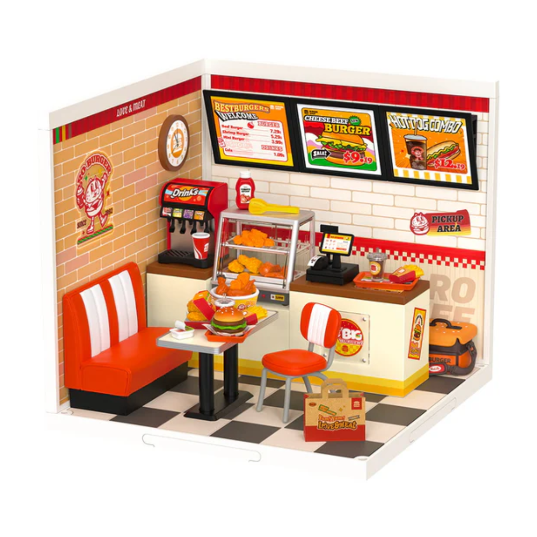Wooden 3D Puzzle | Yum Yum Burgers