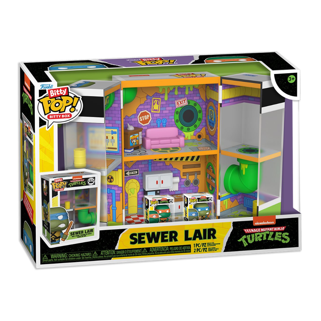 Bitty Box Funko Pop | TMNT Sewer Lair