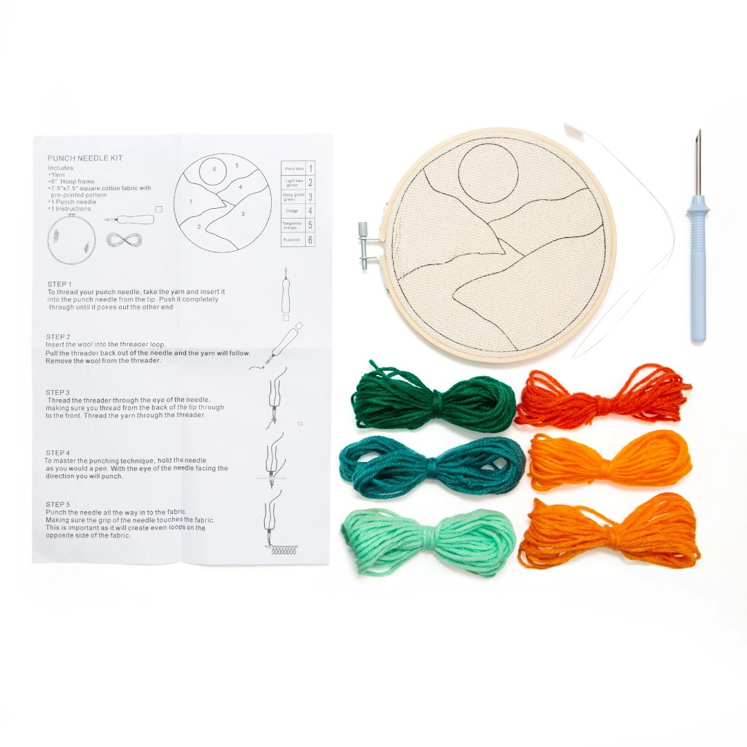 Punch Needle Kit | Landscape