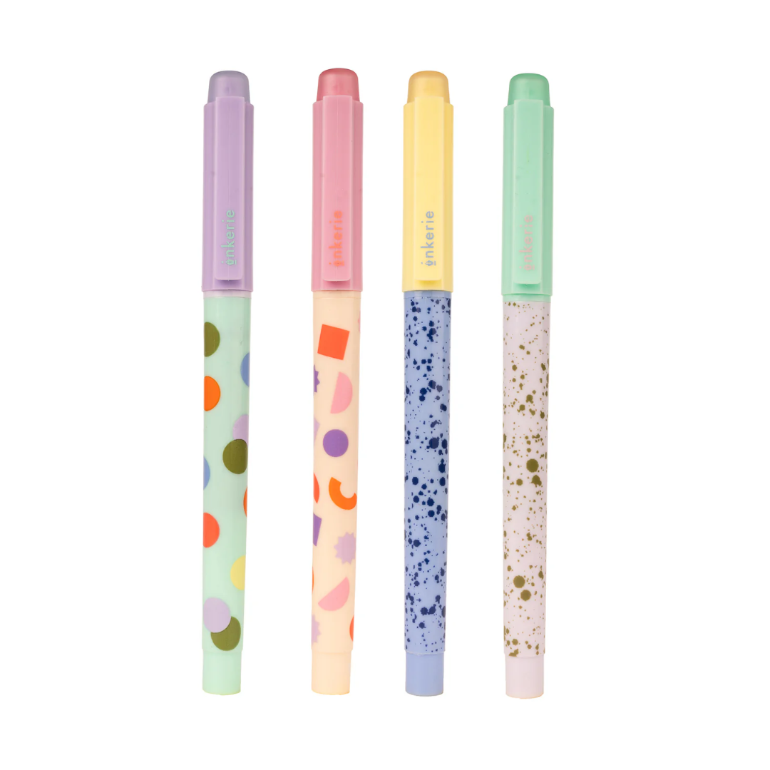 Erasable Highlighters Set Of 4