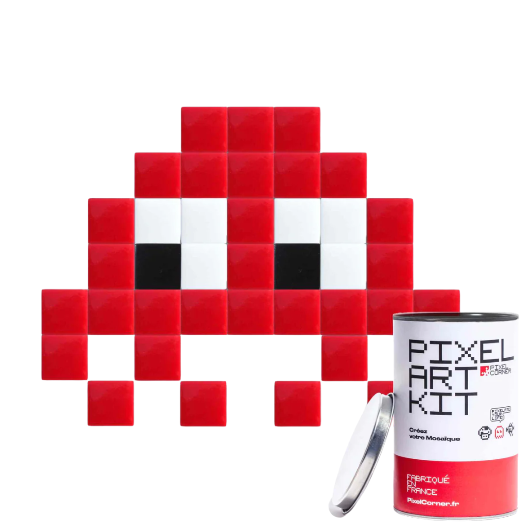 Pixel Art Kit | Little Alien Red