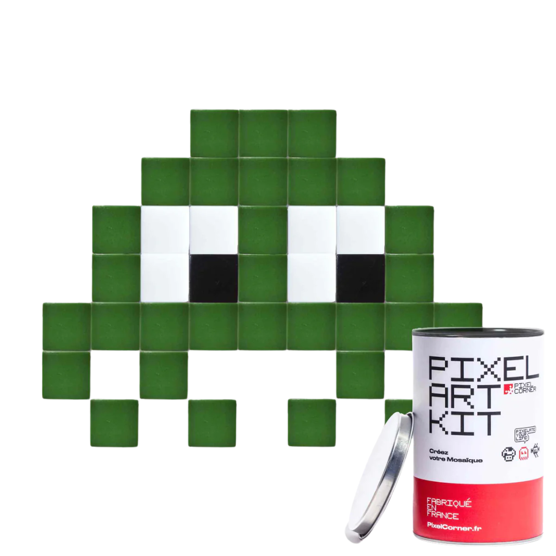 Pixel Art Kit | Little Alien Green