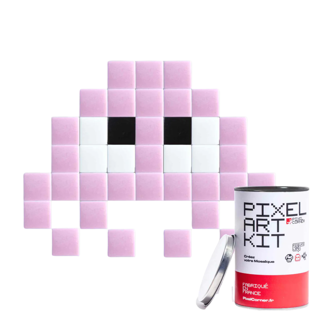 Pixel Art Kit | Little Alien Pink