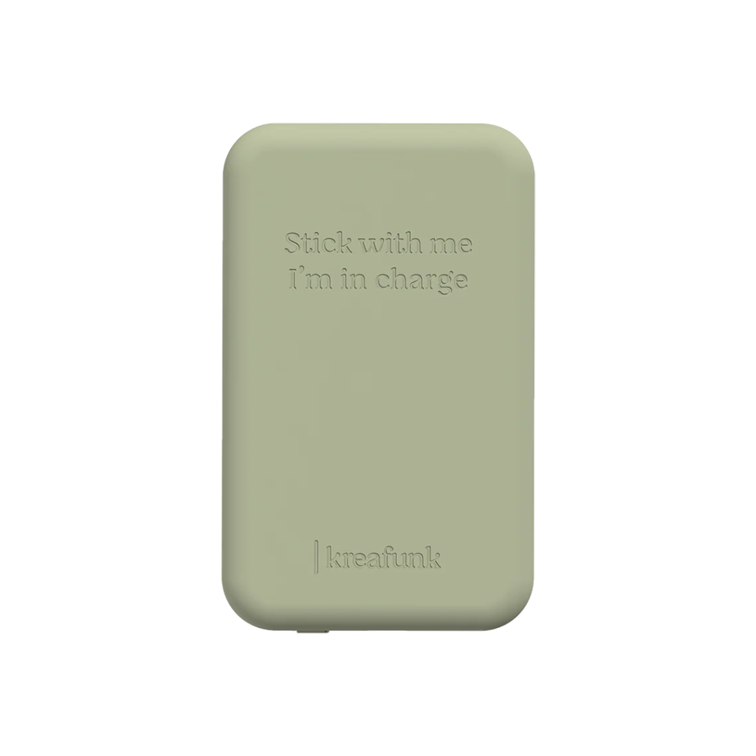 toCHARGE QI Power Bank | Dusty Olive