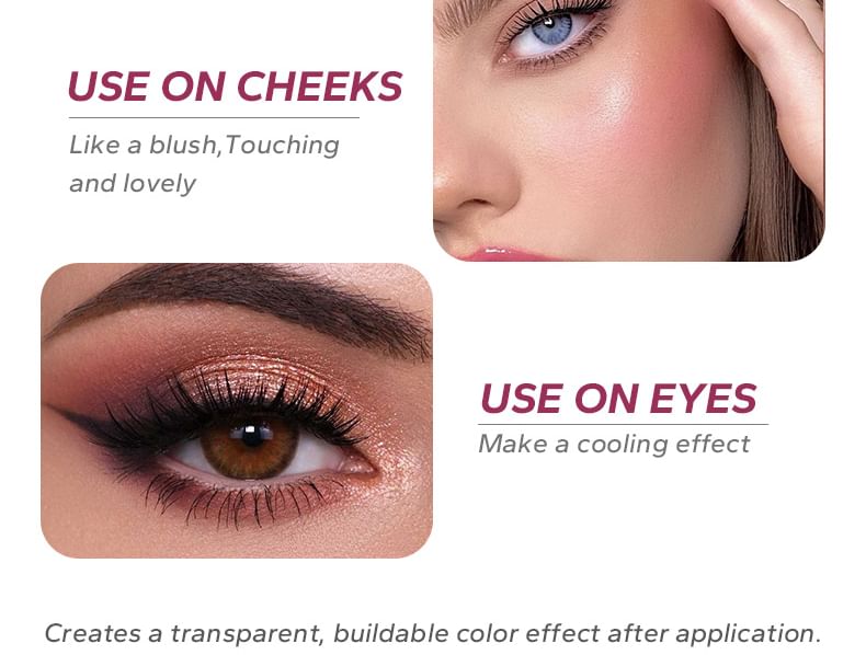 BEAUTY GLAZED Jelly Tint Blush Stick 101