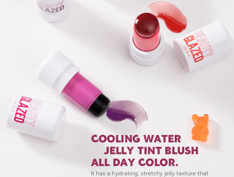 BEAUTY GLAZED Jelly Tint Blush Stick 101