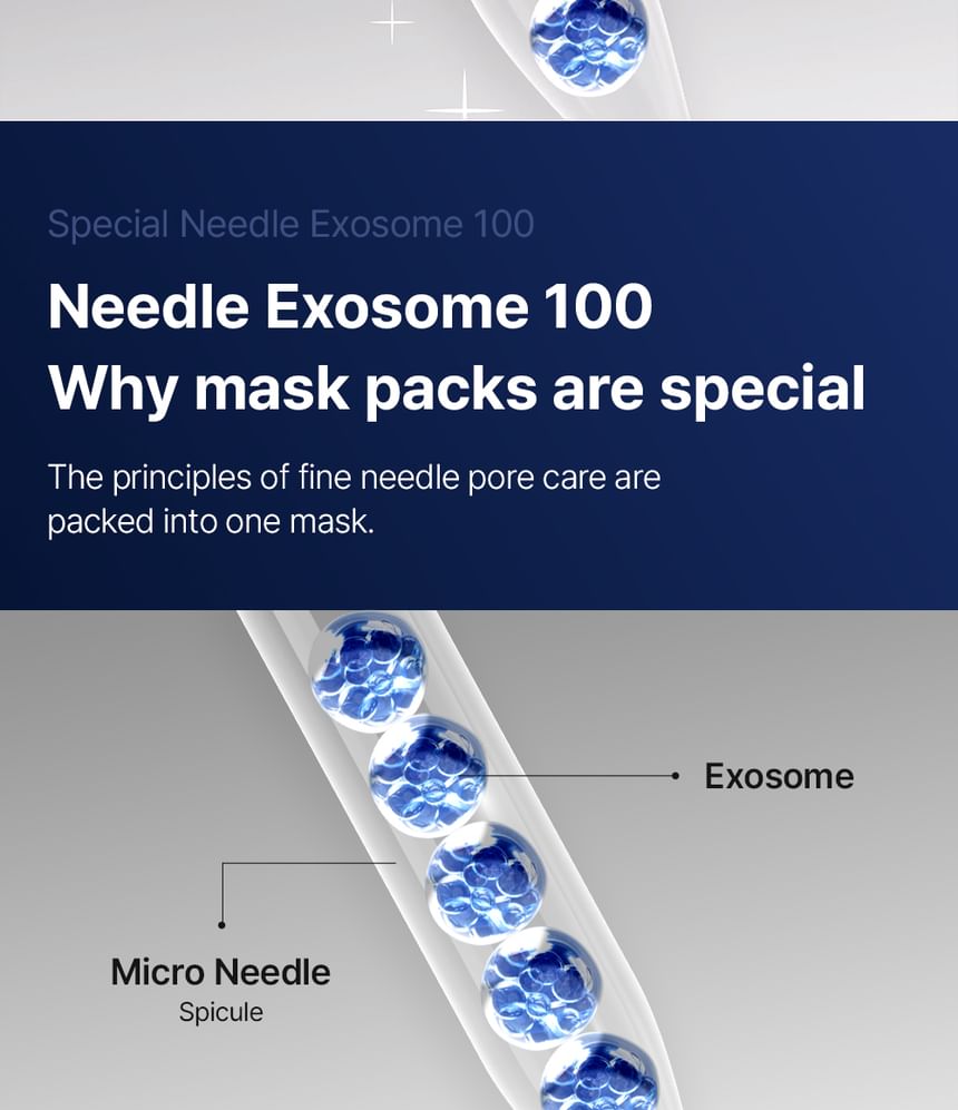 WellDerma Needle Exosome Mask Pack