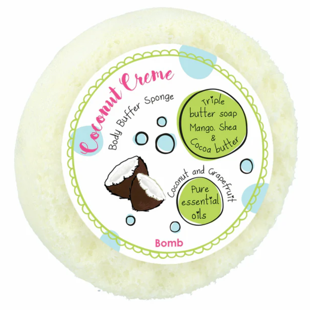 Body Buffer Sponge | Coconut Creme