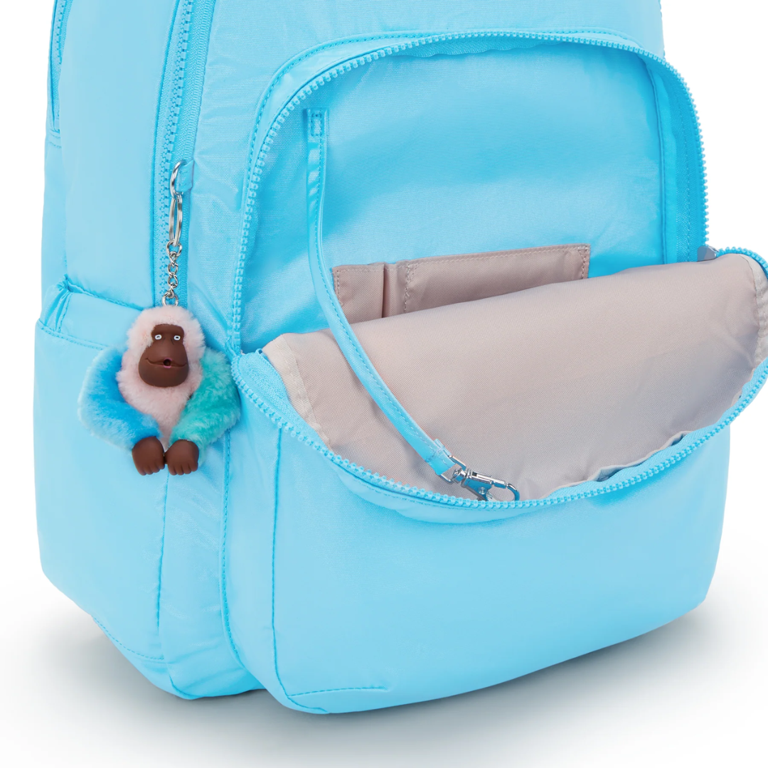 Kipling Seoul Lap Backpack | Sea Blue