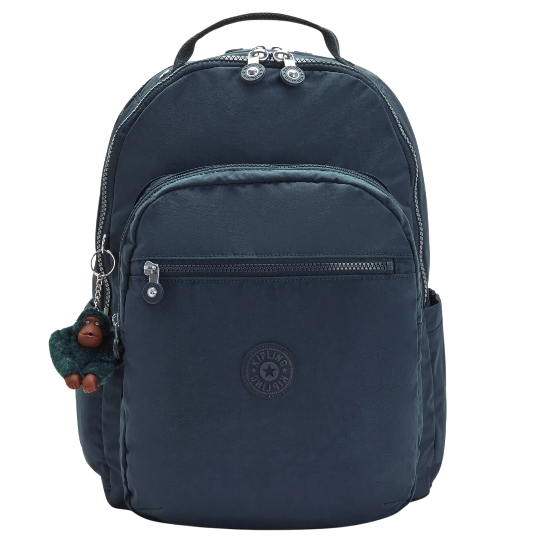 Kipling Seoul Lap Backpack | True Blue