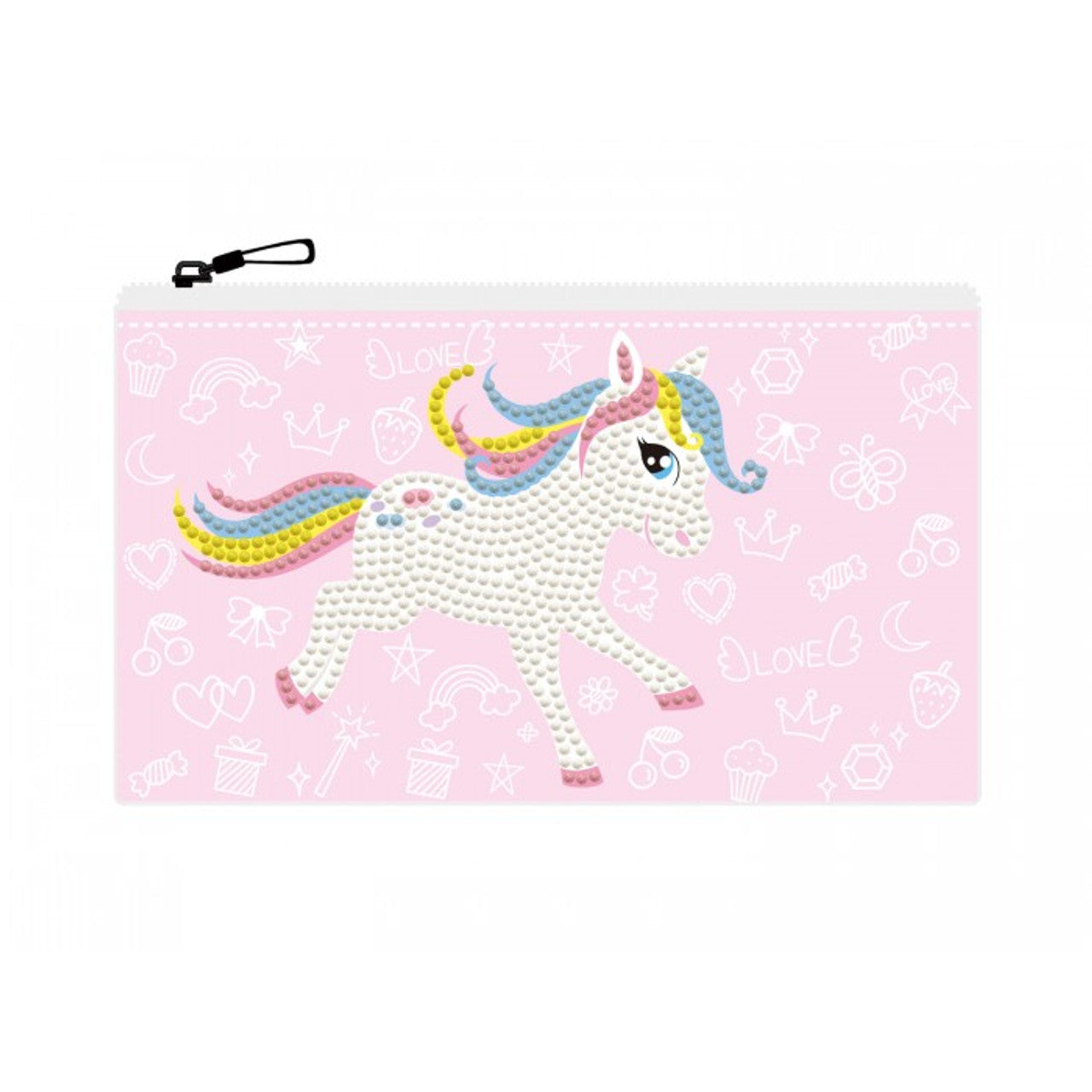 Dotzies Zipper Pouch - Pony Frolic