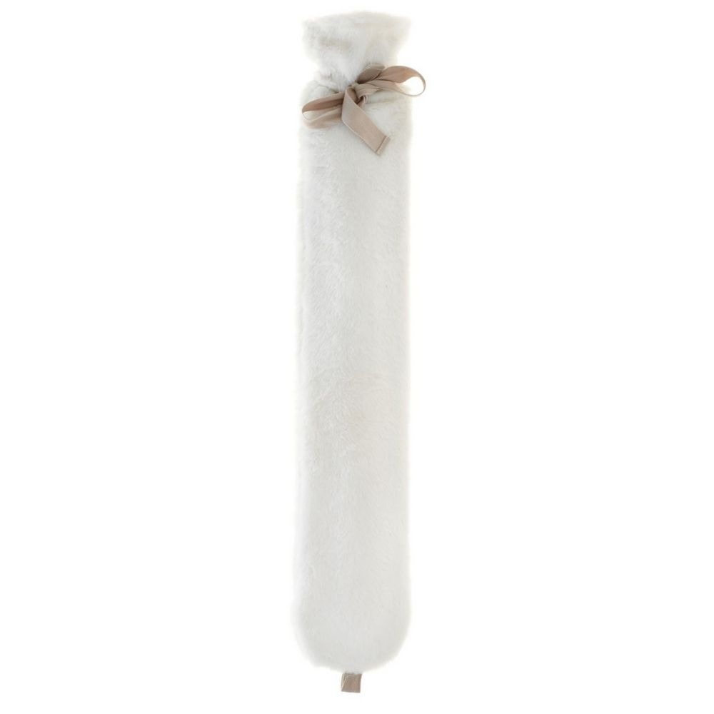 Long Hot Water Bottle - Faux Fur
