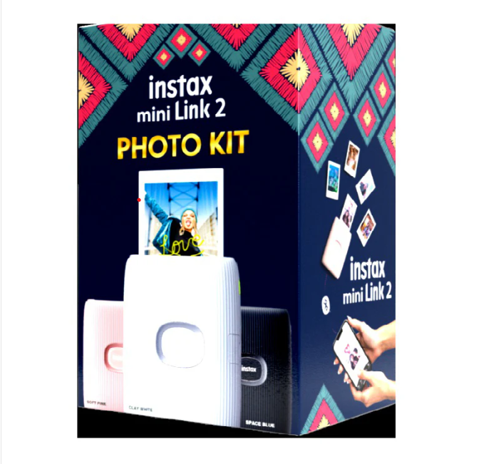 Fujifilm Mini Link 2 Instax Printer Kit | Black