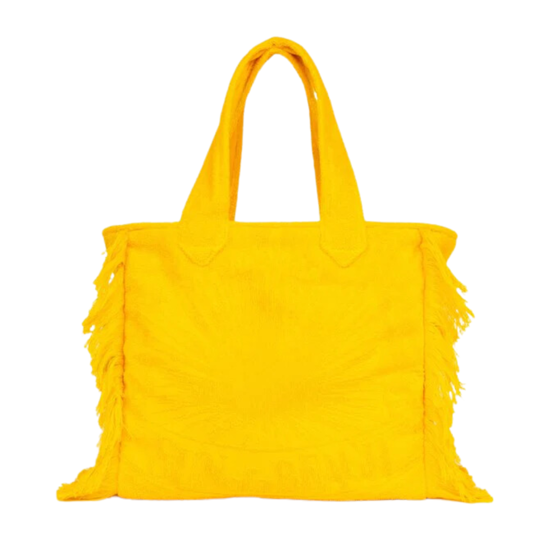 Sun of a Beach Terry Tote Bag Mini | Yellow