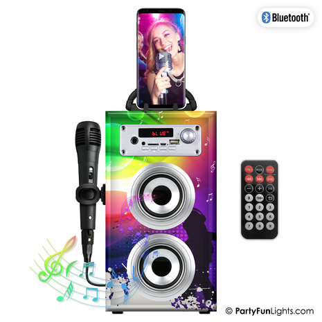 Bluetooth Karaoke Party Speaker