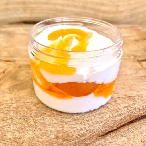 Chantilly De Douche Et Bain Gelato Abricot Au Coulis Et Petits Savons 100G