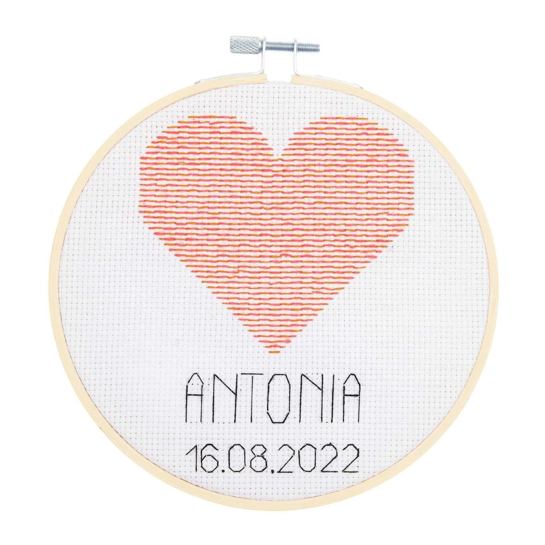 Embroidery Kit | Picture Heart