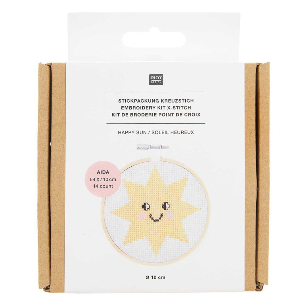 Embroidery Kit | Happy Sun