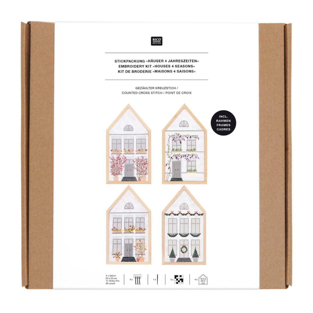 Embroidery Kit | 4 Seasons House