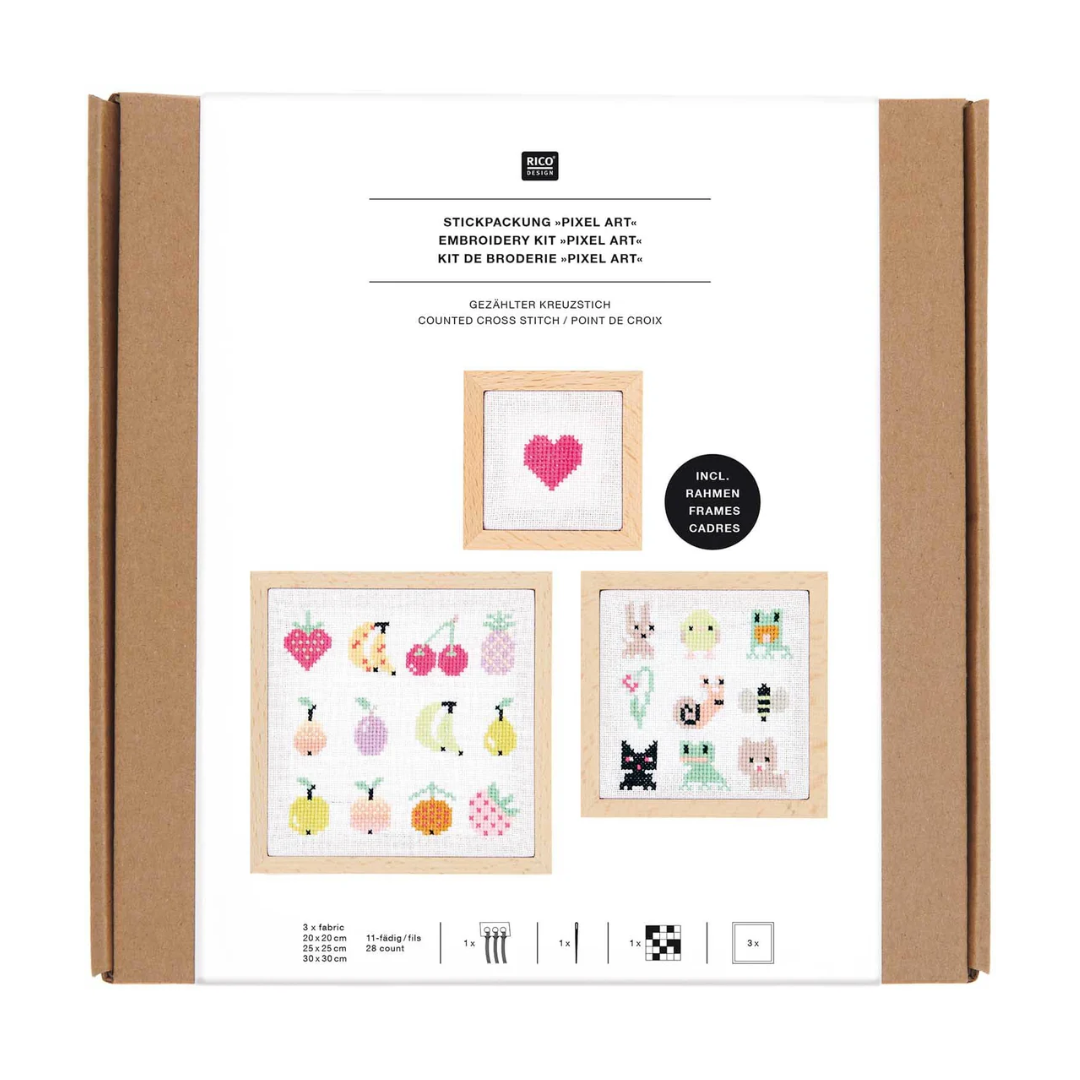 Embroidery Kit | Pixel Art