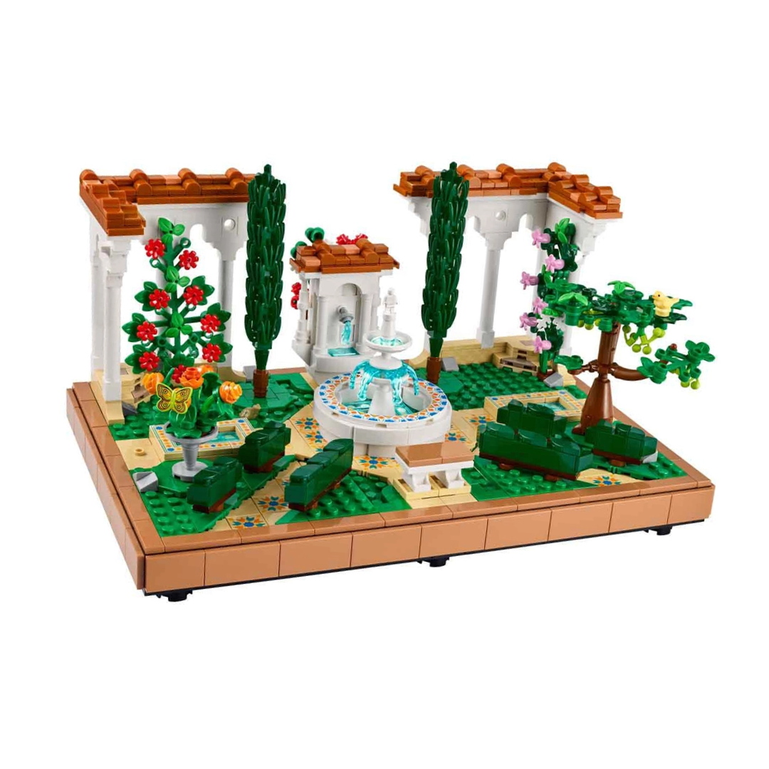 Lego Fountain Garden