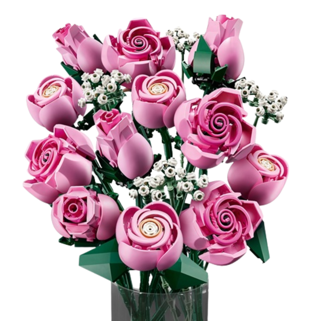 Lego Botanicals | Bouquet Of Pink Roses