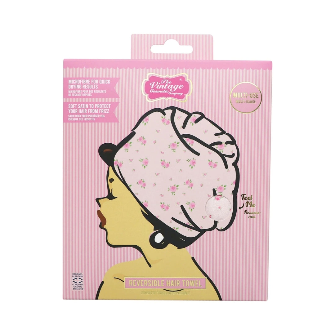 Vintage Rose Dual Hair Turban