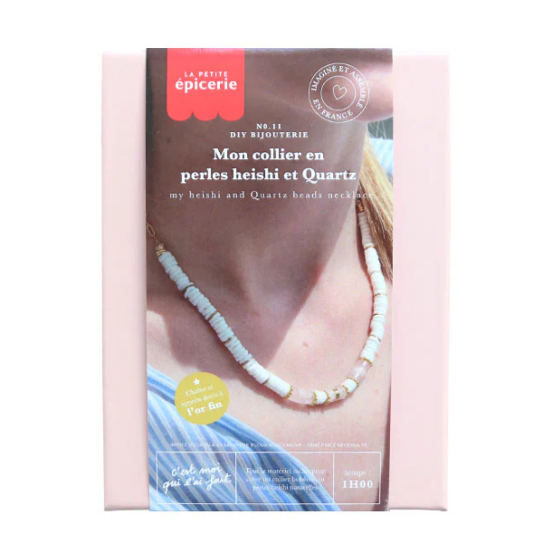 DIY Jewelry Kit | Heishi Quartz
