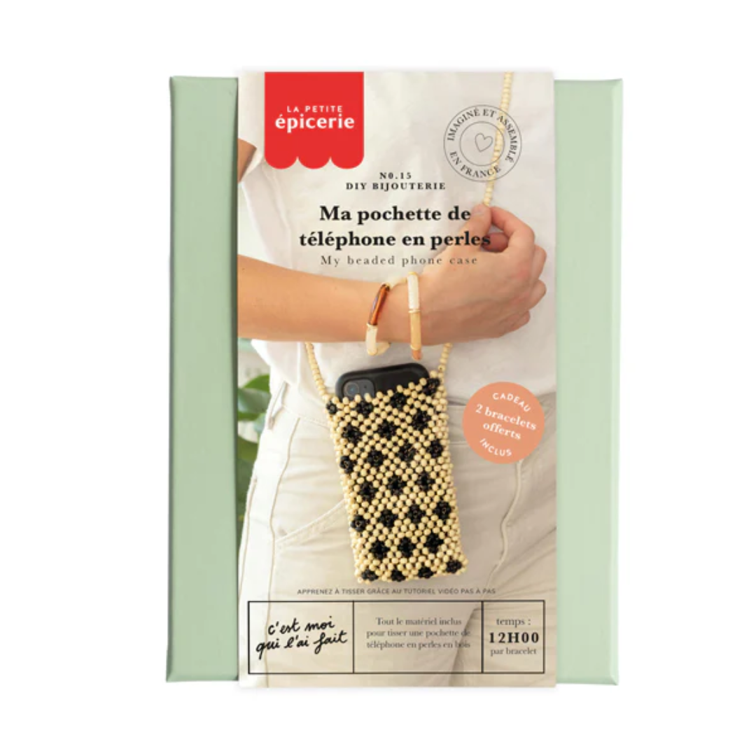 DIY Jewelry Kit | Beaded Phone Pouch