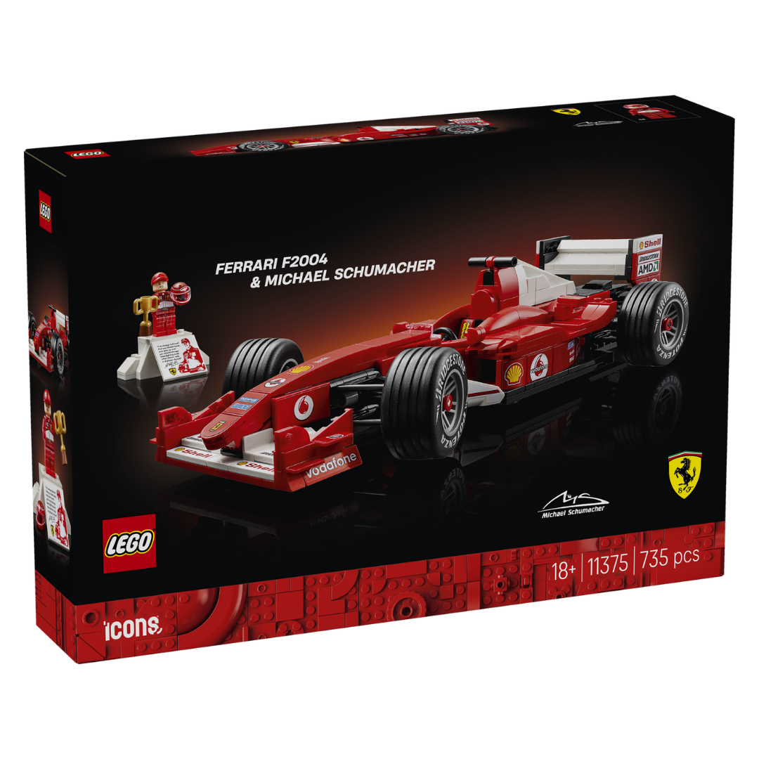 Lego Ferrari F2004 & Michael Schumacher