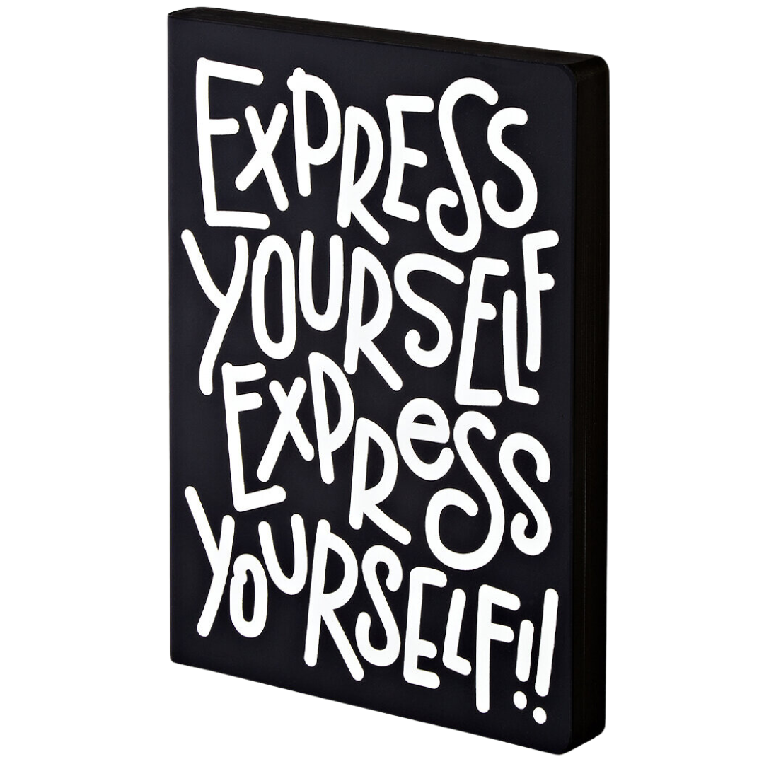 Nuuna Graphic Notebook Large | Express Yourself