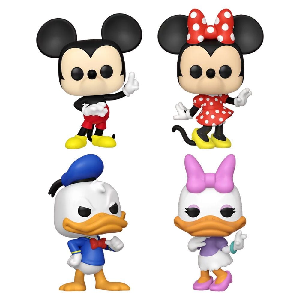Funko Pop Disney Classics Mickey, Minnie, Donald & Daisy